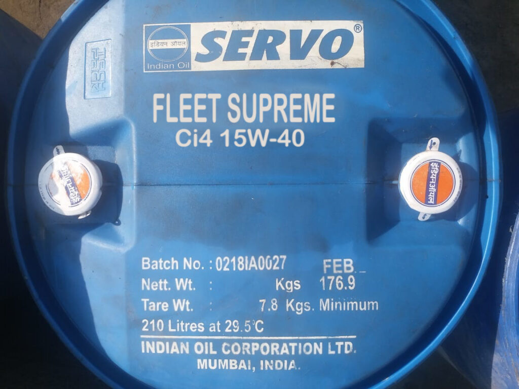 Servo FLEET SUPREME Ci4 15W-40