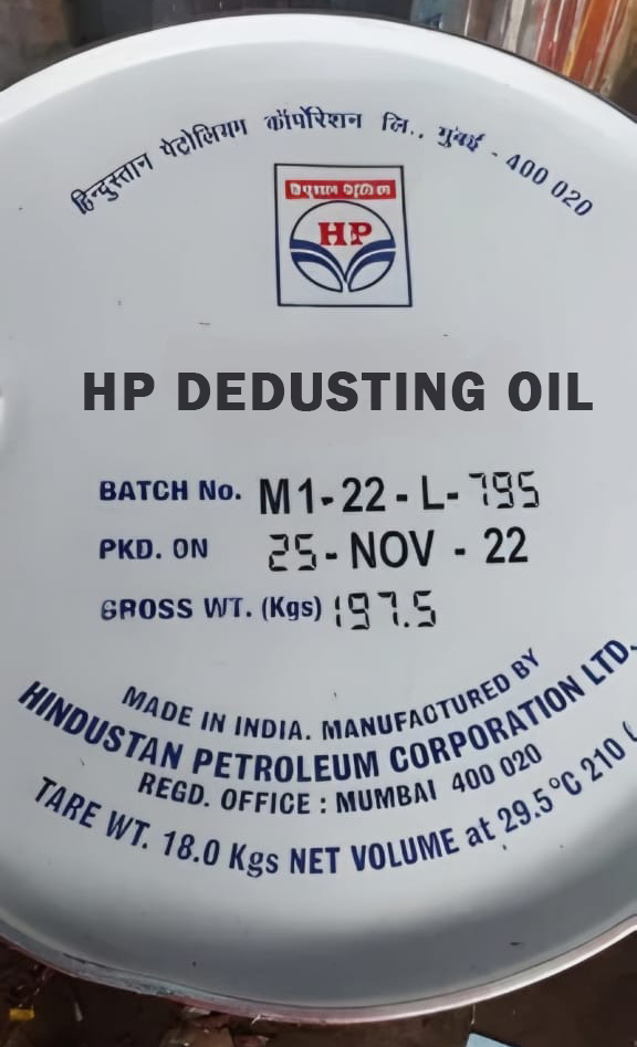 HP DEDUSTING OIL barrel