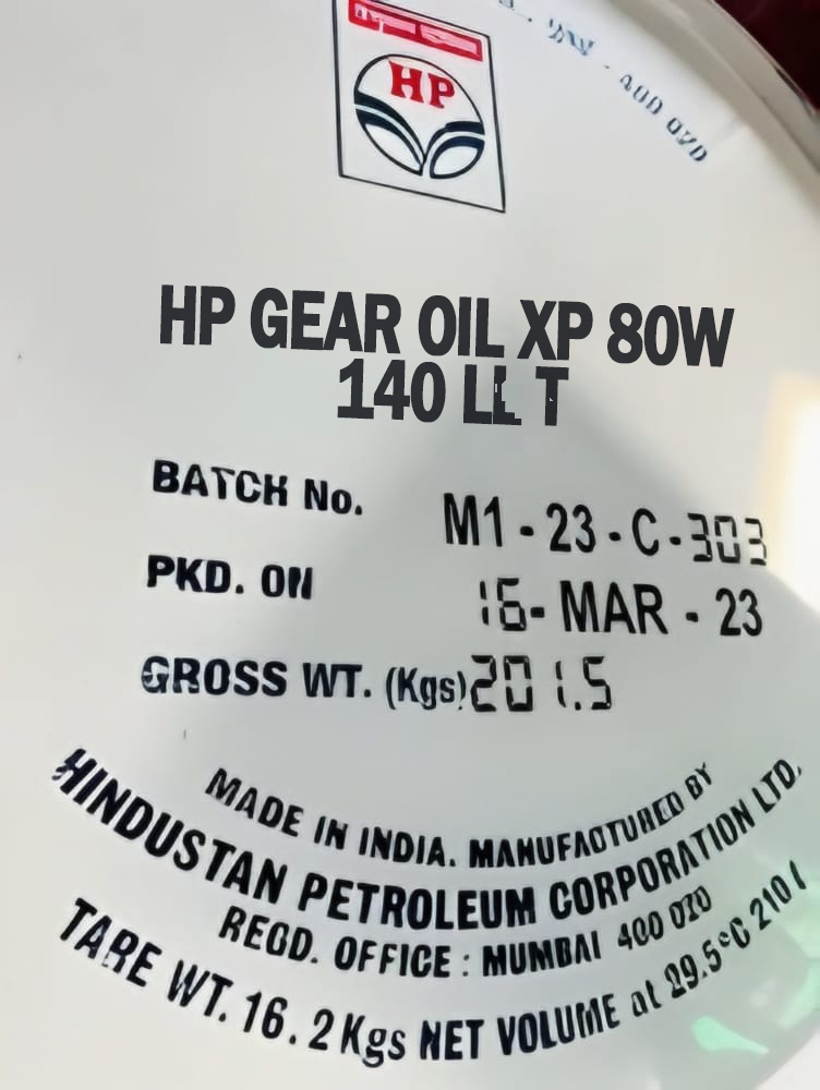 HP GEAR OIL XP 80W 140 LL T barrel