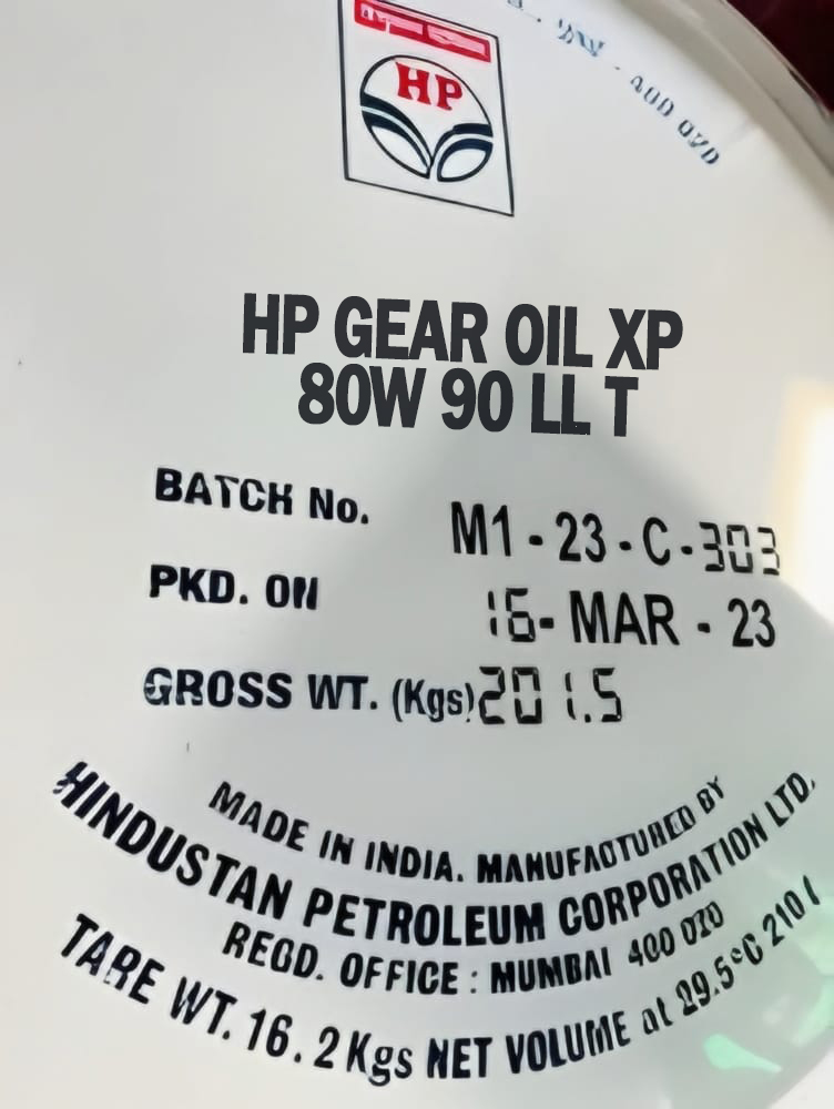 HP GEAR OIL XP 80W 90 LL T barrel
