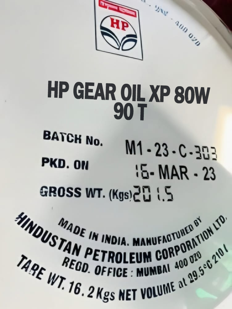 HP GEAR OIL XP 80W 90 T barrel