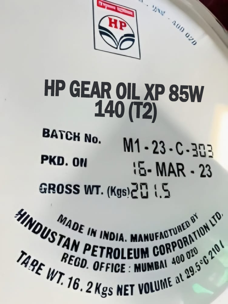HP GEAR OIL XP 85W 140 (T2) barrel