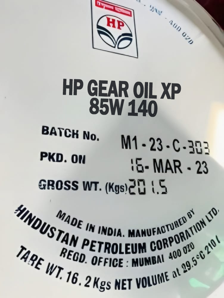 HP GEAR OIL XP 85W 140 barrel
