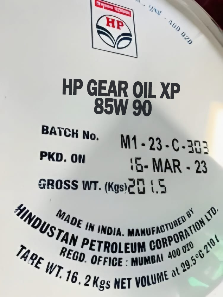 HP GEAR OIL XP 85W 90 barrel