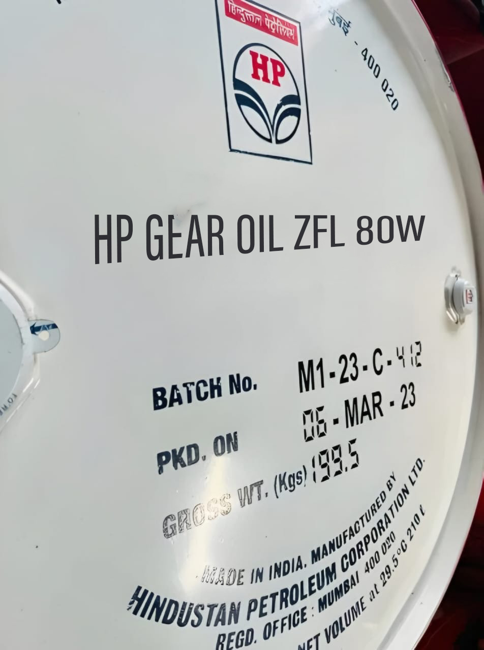 HP GEAR OIL ZFL 80W barrel