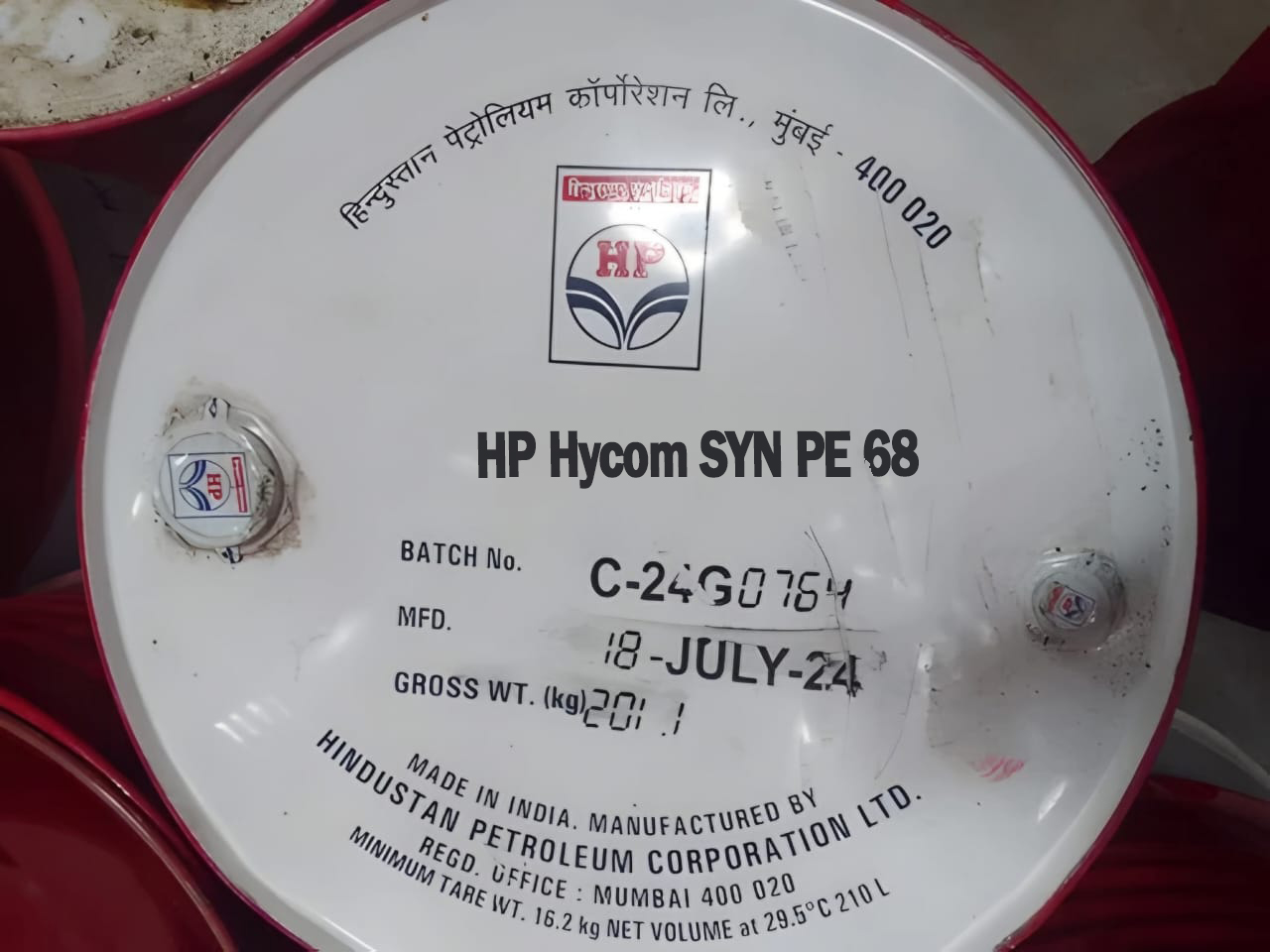 HP Hycom SYN PE 68 barrel