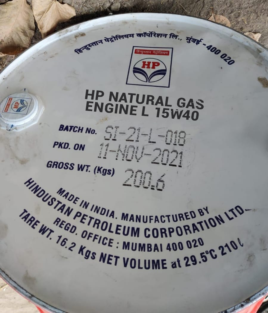 HP NATURAL GAS ENGINE L 15W40 barrel