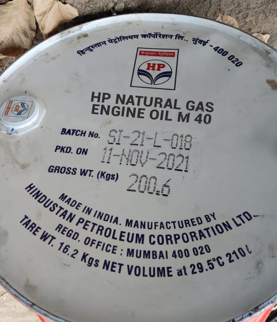 HP NATURAL GAS ENGINE OIL M 40 barrel