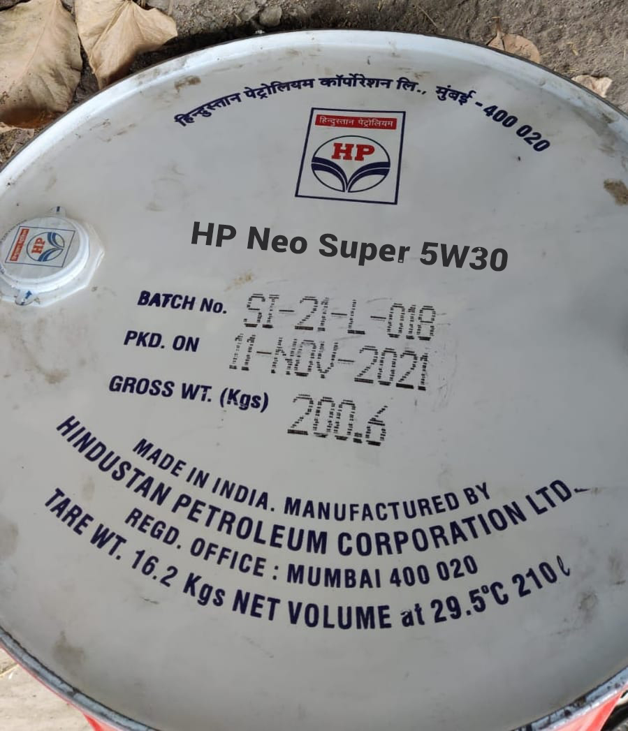 HP Neo Super 5W30 barrel
