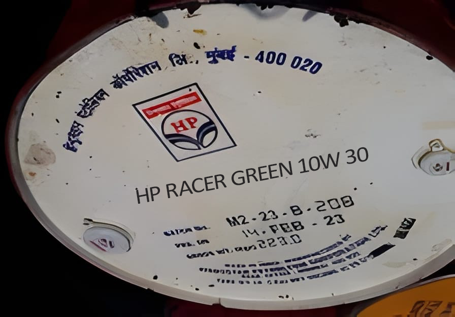 HP RACER GREEN 10W 30 barrel