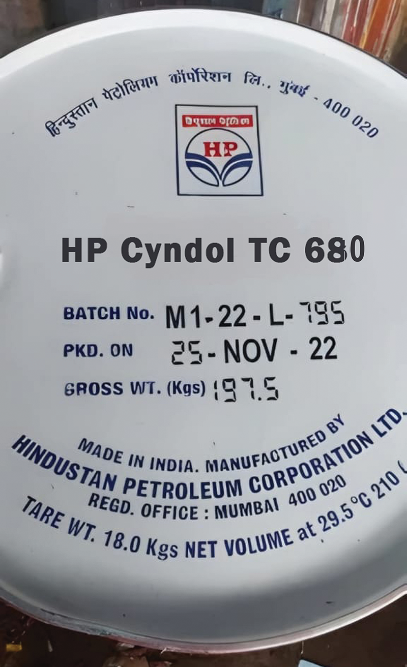 HP Cyndol TC 680 barrel