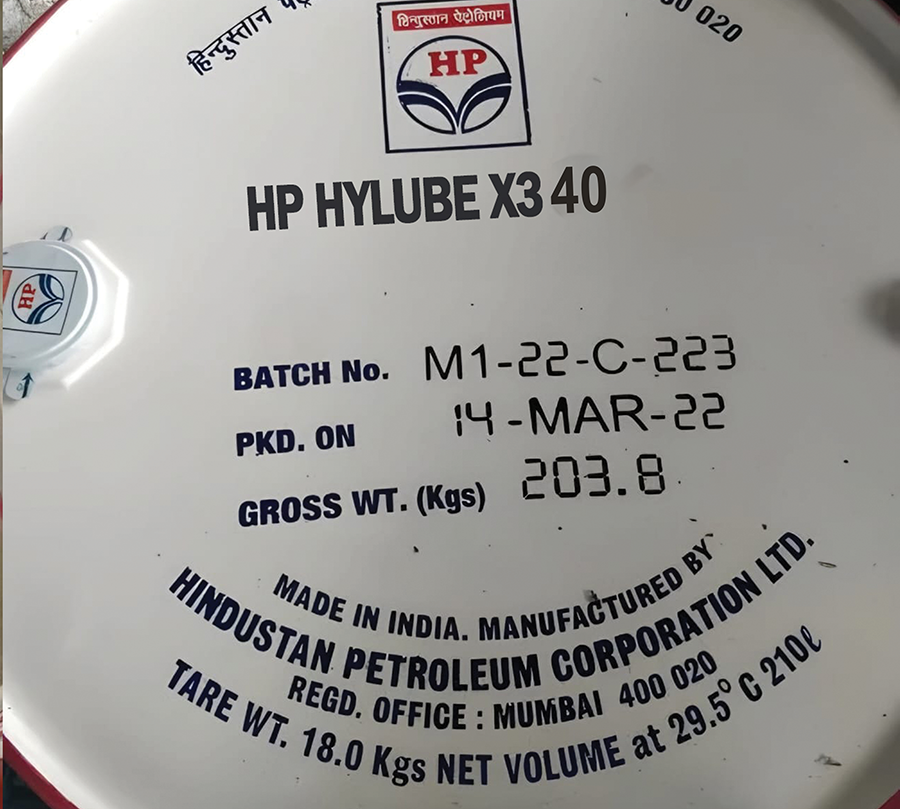 HP HYLUBE X3 10W40 barrel
