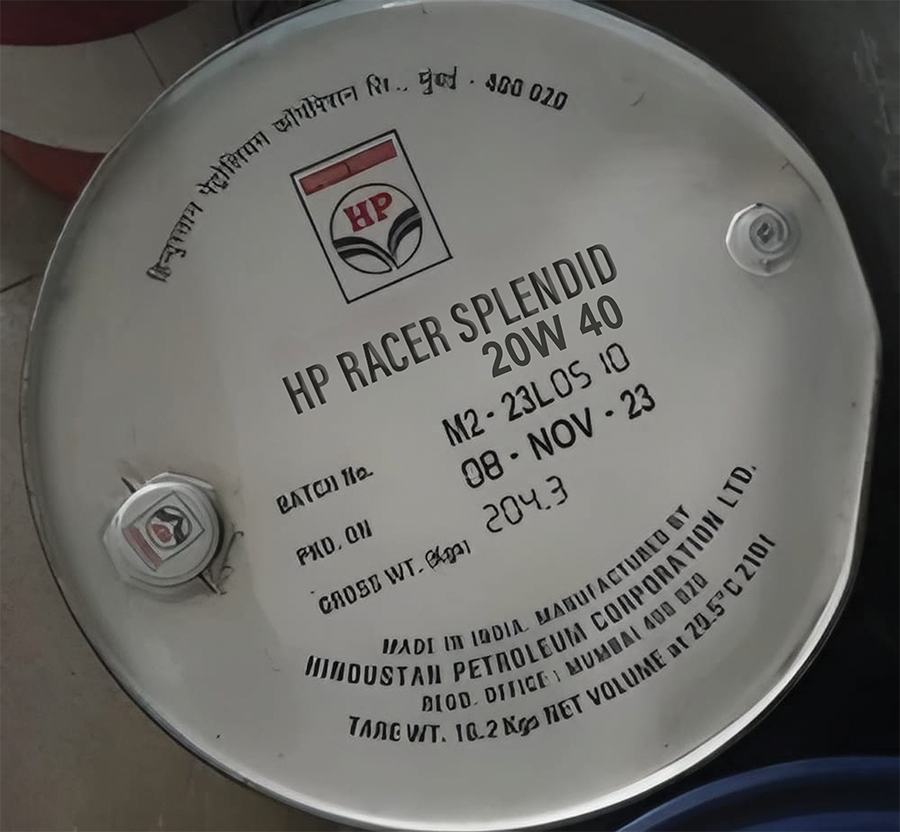 HP RACER SPLENDID barrel